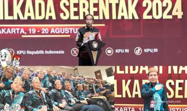 Mantapkan Kesiapan Pilkada Serentak 2024, KPU Kabupaten Gorontalo Hadiri Konsolidasi Nasional