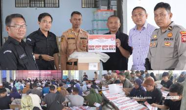 28 Hari Jelang Pilkada 2024, KPU Kabupaten Gorontalo Mulai Lakukan Penyortiran dan Pelipatan Surat Suara 