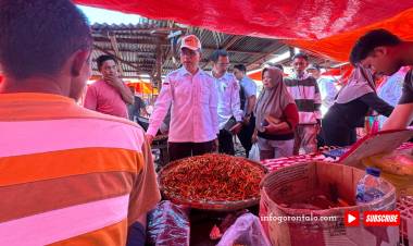 Jelang Ramadhan 1446 H, Sekda Tinjau Pasar Tradisional dan Indogrosir