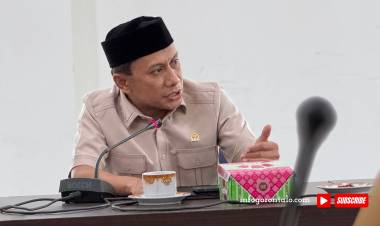 Rapat Evaluasi RS Ainun Habibie, Syamsir Djafar Soroti Ketidakhadiran Pimpinan OPD