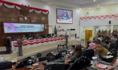 DPRD Gorontalo Tetapkan 15 Ranperda Masuk Program Legislasi Daerah 2026