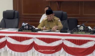 DPRD Gorontalo dan Pemprov Sepakat Lanjutkan Pembahasan Raperda APBD 2026
