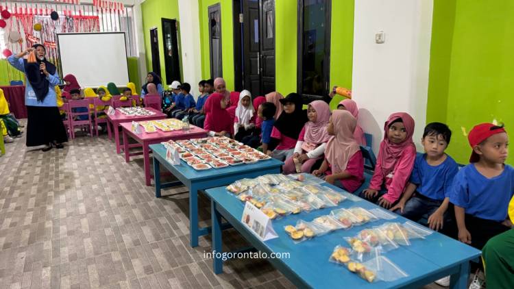 TK Aisyiyah Bustanul Athfal 1 Gorontalo Gelar Bazar Edukatif Bertema “Hidupku Sehat”