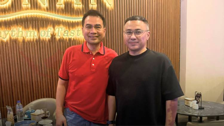 Bahas Bisnis dan Organisasi, Aldi Andalan Uloli Temui Azis Syamsuddin di Gorontalo